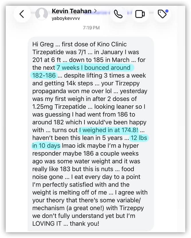 12 lbs in 10 days! What the Hell?