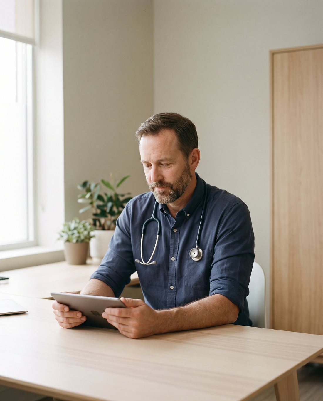 A clinician the whole way